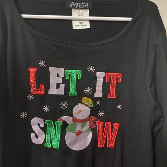 NWT Let it Snow Shirt - Picture 4 of 6